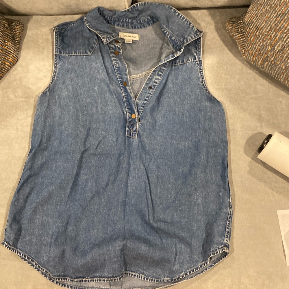Denim shirt